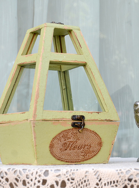 外贸花园清新田园实木花房暖房