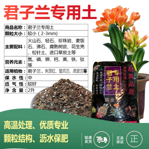 兰花专用土北京爱兰多国兰蝴蝶兰石斛君子兰营养土火山岩颗粒沥水 - 图1