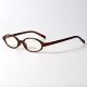 404's shop retro brown small oval TR90 glasses