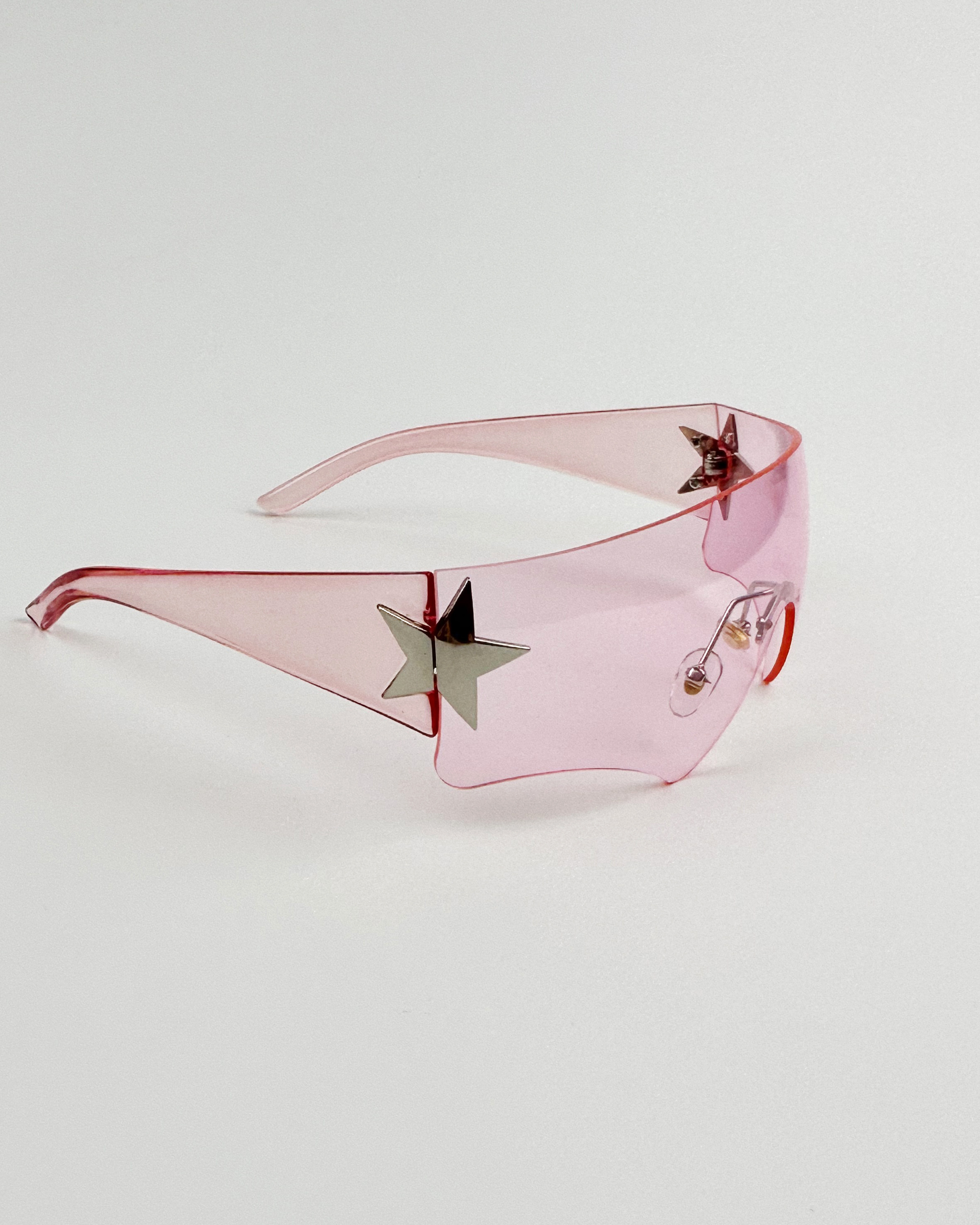 404的不规则五角星Y2K连体墨镜中性小红书同款男女太阳眼镜辣妹酷,淘宝优惠券,粉丝福利购,淘宝优惠卷