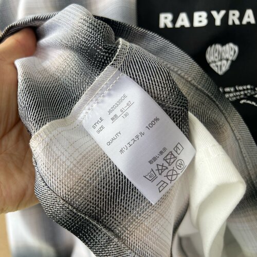 3K-15儿童款两件套圆领格子复古设计感慵懒风盐系字母长袖Y26-2 - 图0