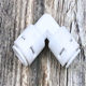 Water purifier 4040 quick connection without snap buckle 2-point elbow 2-point free elbow L-shaped bend 1/4 quick connection elbow