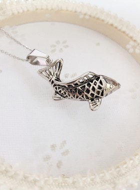 其他钛钢锁骨链女花朵珍珠热卖