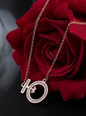 时尚项链钛钢直播热卖女钛钢