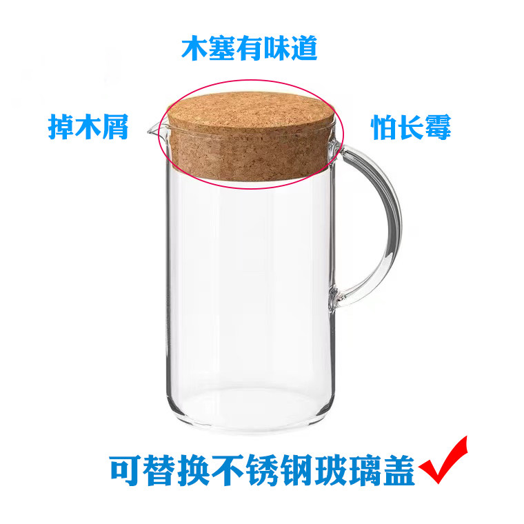 玻璃水壶盖配件通用宜家大容量凉水壶冷水壶304不锈钢小口径盖子,淘宝优惠券,粉丝福利购,淘宝优惠卷