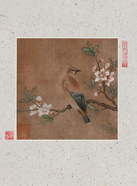 虫二书画新款手工装裱空间留白