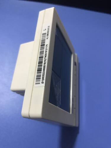 正品海林中央空调液晶温控器HL108DB2 风机盘管温控开关空调面板 - 图3
