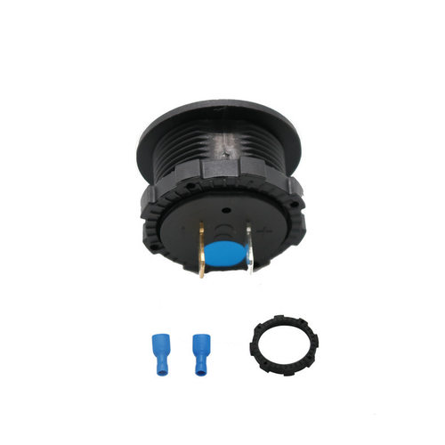 改装汽车电瓶防水电压表测量电流表车载蓝灯电压检测12V-24V - 图1