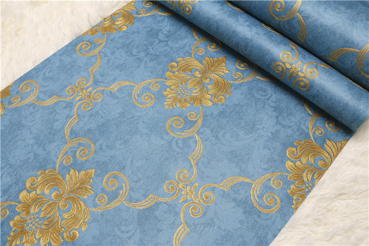 处理刷胶无纺布无瑕疵便宜壁纸宾馆拆迁田园家装客厅欧式素色墙纸