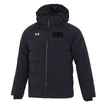 UA Under Armour Jacket ສໍາລັບຜູ້ຊາຍແລະແມ່ຍິງ 2021 ລະດູຫນາວກິລາໃຫມ່ Windproof Warm Hooded Down Jacket 21600801