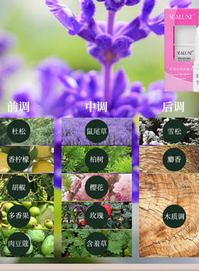 绿叶希诺丝固体香水玫瑰白茶樱花