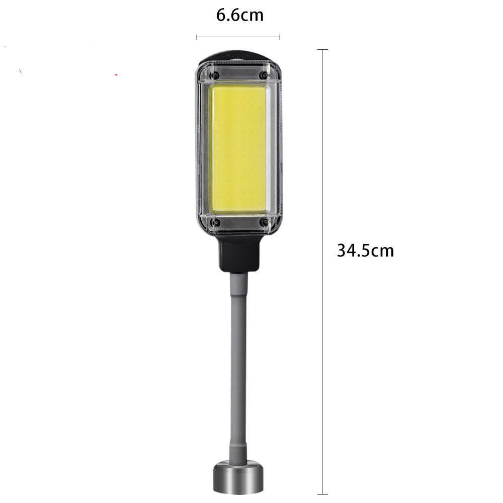 跨境新款探照灯手持强力磁铁挂钩软管维修灯TYPE-C充电COB工作灯 - 图0