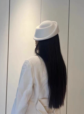 贝雷帽宴会法式女秋冬异形