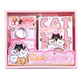 Healing Fragments Warm Mailing Handbook Gift Box Cute Girl Heart Handbook Sticker Tape Material Paper Gift Box