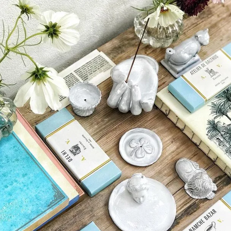 法国 Astier de Villatte线香香插香薰底座木屋南青山adv礼物,淘宝优惠券,粉丝福利购,淘宝优惠卷