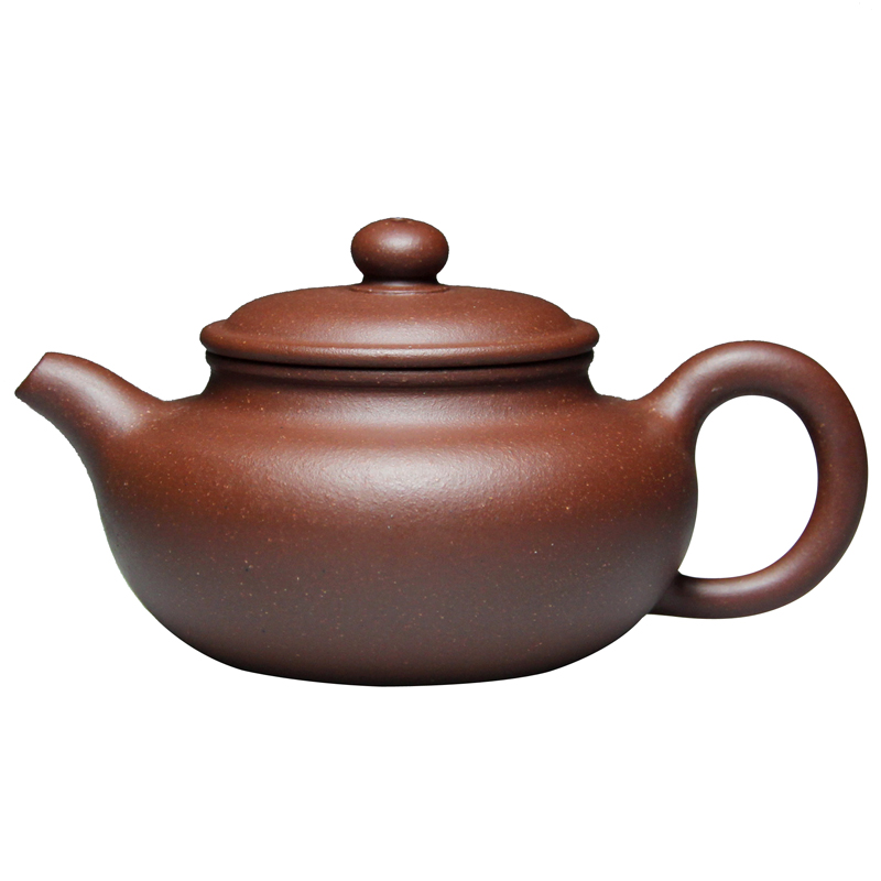 宜兴紫砂壶功夫茶具原矿黑金砂老紫泥纯手工壶110CC小容量仿古壶 - 图3