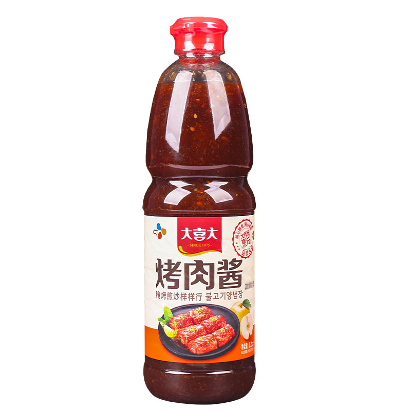 大喜大韩式烤肉酱1.2kg腌制五花肉BBQ烧烤酱腌料调料蘸料蘸汁商用-图3