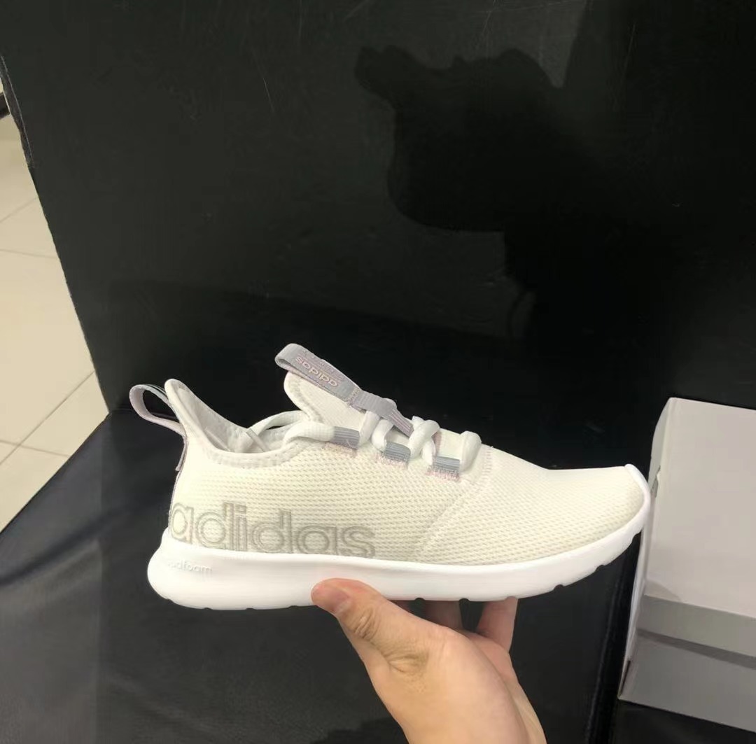 adidas阿迪达斯女子Cloudfoam Pure 2.0低帮透气舒适运动鞋GX0624 - 图0