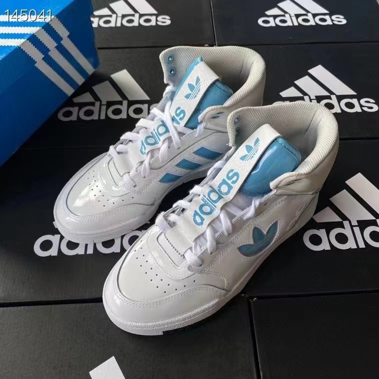 adidas阿迪达斯三叶草男女鞋DROP STEP 运动休闲高帮板鞋FV4873 - 图1