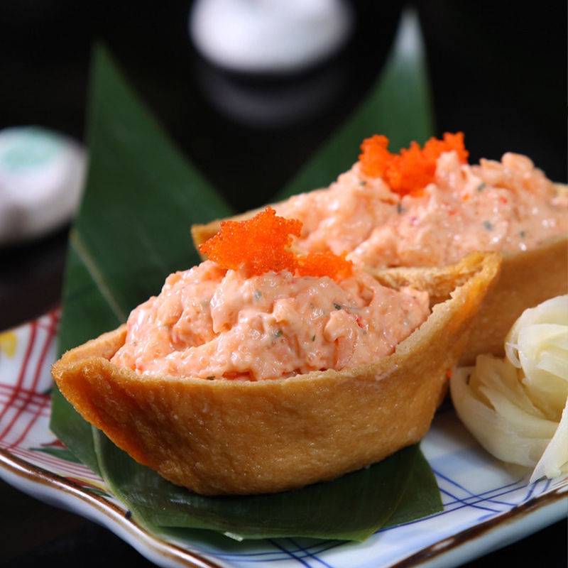 虾先生龙虾色拉/日本料理/开袋即食 海鲜色拉 500g/龙虾沙拉 健身 - 图1