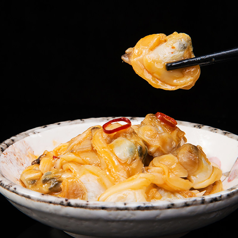 洋琪麻辣鲜蛤日式寿司小菜蛤蜊肉日料海鲜蚬子肉香辣花甲肉500g,淘宝优惠券,粉丝福利购,淘宝优惠卷