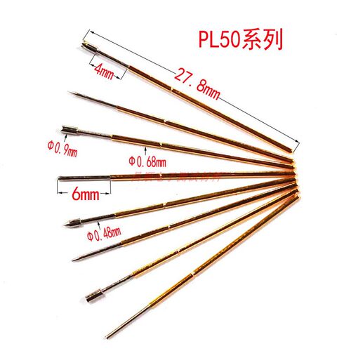 PL50-A2 B E F H2 J Q2 Q1 测试探针 弹簧顶针 治具针套 针座 - 图3