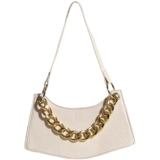 Оригинальная летняя сумка на одно плечо, портативная небольшая сумка, цепь, крокодиловый принт, на цепочке