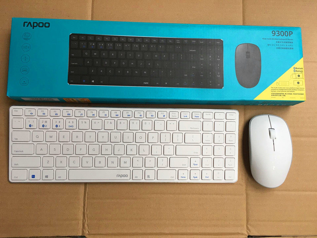 雷柏9300S无线键鼠套装 办公家用静音笔记本电脑蓝牙鼠标键盘套件,淘宝优惠券,粉丝福利购,淘宝优惠卷