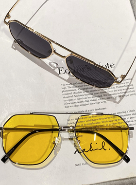 偏光高清墨镜飞行员高级感男