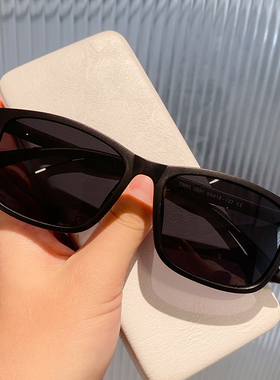 偏光方形痞帅男超清太阳镜