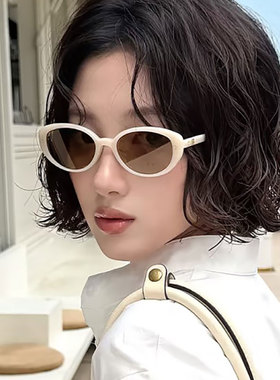 猫眼墨镜女款潮高级感方圆脸复古