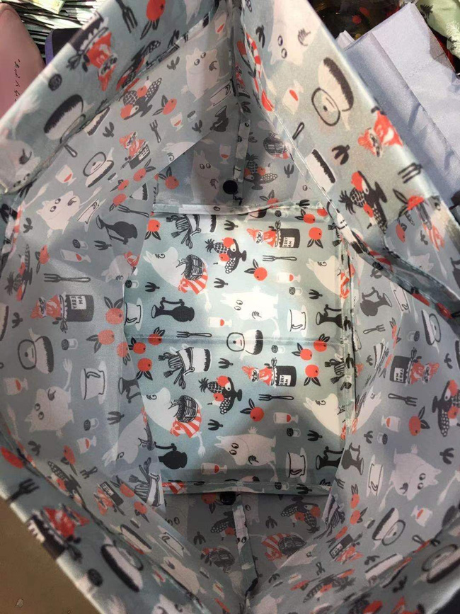 补货到!日单。SNOOPY亚美姆明 日式 可折叠便携式手提袋-多款~ - 图1