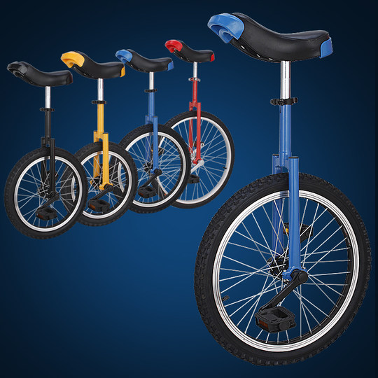 Back-to-school activities for children with flat shoulder unicycle