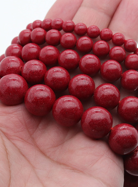 朱砂红晶砂手串手链男女同款
