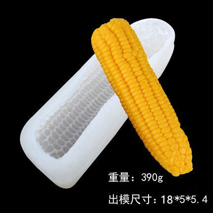 3D立体仿真玉米慕斯diy烘焙硅胶模具 快手抖音网红 创意菜模具 - 图2