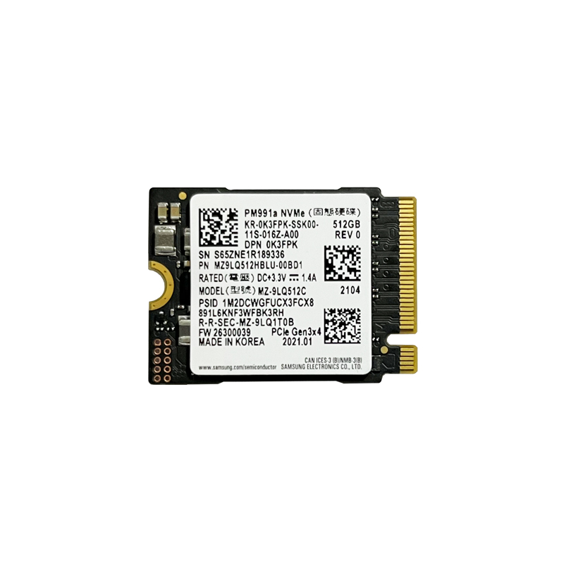 三星PM991A 256G512G 1Tm.2 2230固态硬盘戴尔电脑微软SurfaceSSD - 图3