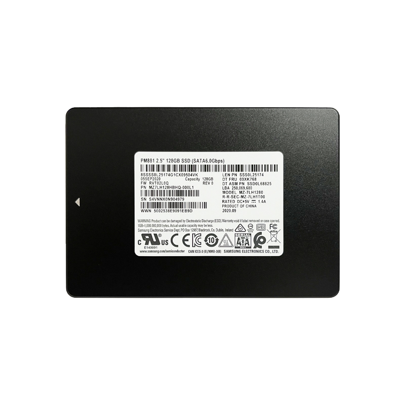 全新三星pm881 128G256G512G 1T 2.5 SATA3笔记本台式固态硬盘SSD - 图3