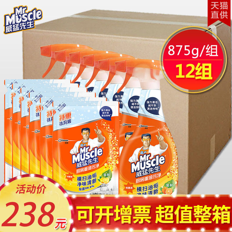 威猛先生重油污净油烟机去+清洗剂 科雷家居油污清洁剂