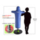 Dracula boxing human sandbag training tumbler