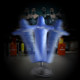 Dracula boxing human sandbag training tumbler