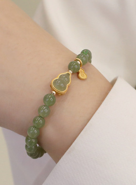 天然和田玉手串送人礼物新中式