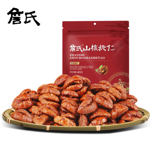詹氏山核桃仁405g袋装安徽小核桃肉坚果零食炒货 - 图0