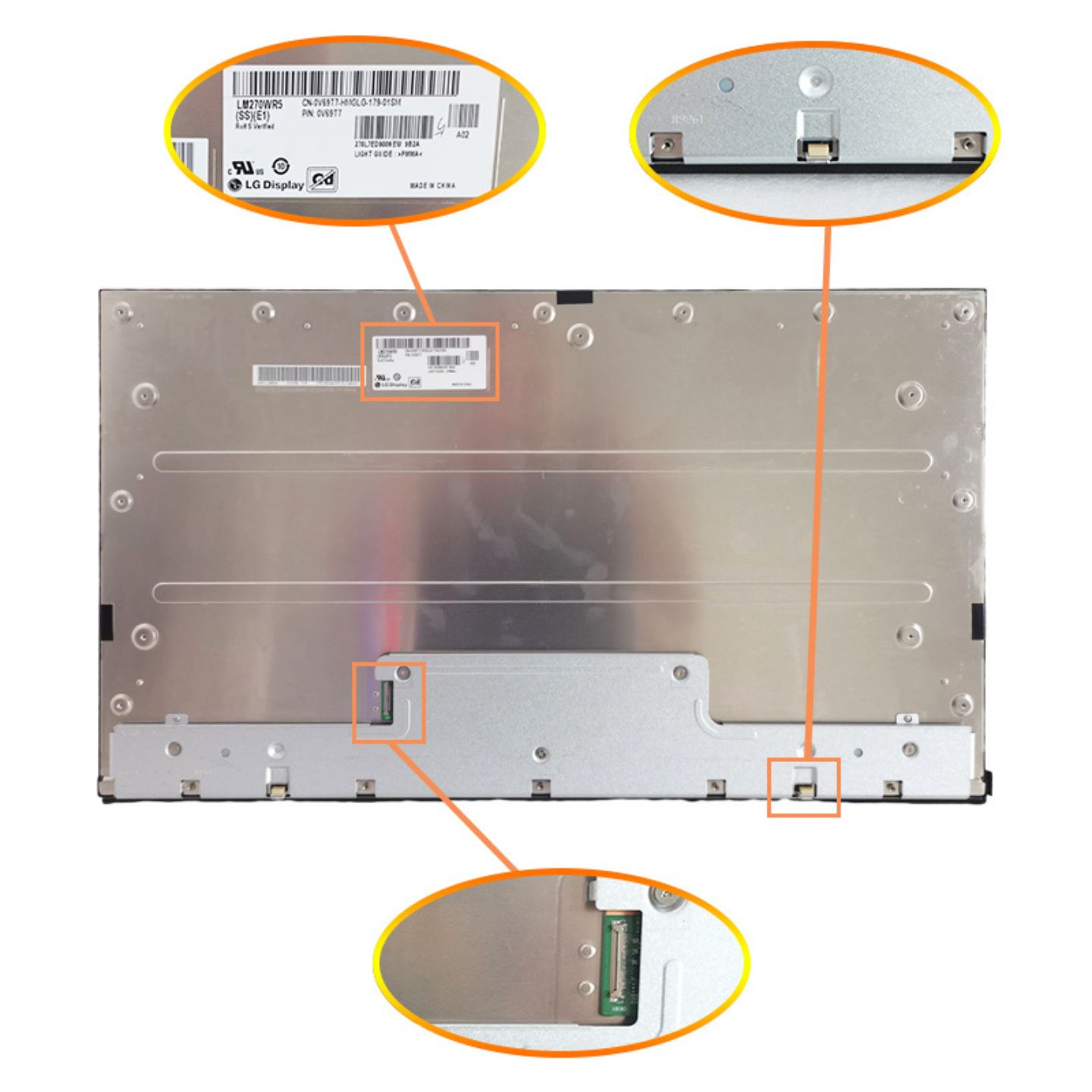 LM270WR5-SSE1戴尔UP2720Q显示器全新原装4K屏幕模组液晶面板专用 - 图0