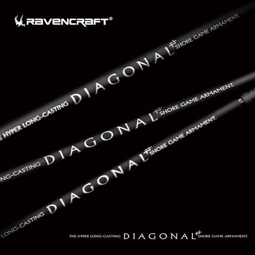 Ravencraft鸦语路亚竿DIAGONAL境系列超级远投直柄枪柄岸钓路亚竿 - 图3