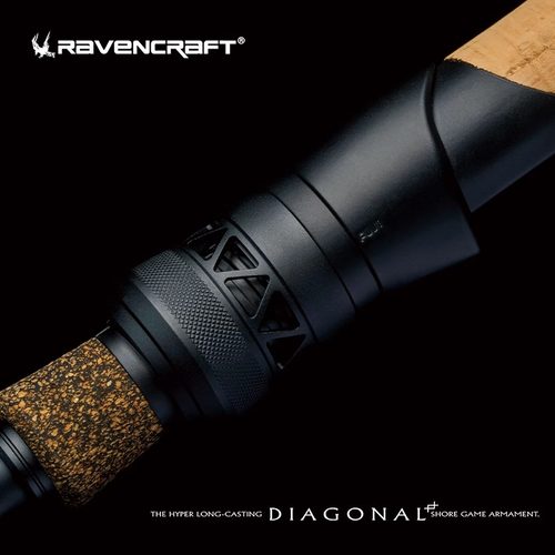 Ravencraft鸦语路亚竿DIAGONAL境系列超级远投直柄枪柄岸钓路亚竿 - 图1