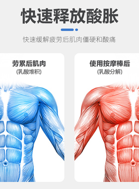 普立揉捏震动手持腰腿部按摩器