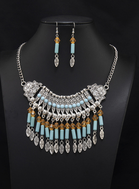 藏式复古异域风欧美波西米亚项链