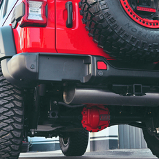 Тягово 牧马人后拖车杠2寸方口适用于07+jkjl牧马人适配十周年后杠原装位