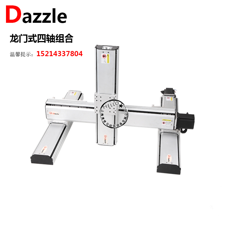 Dazzle滚珠丝杆导轨滑台模组 直线滑台 直线模组 精密线轨TMX135 - 图2