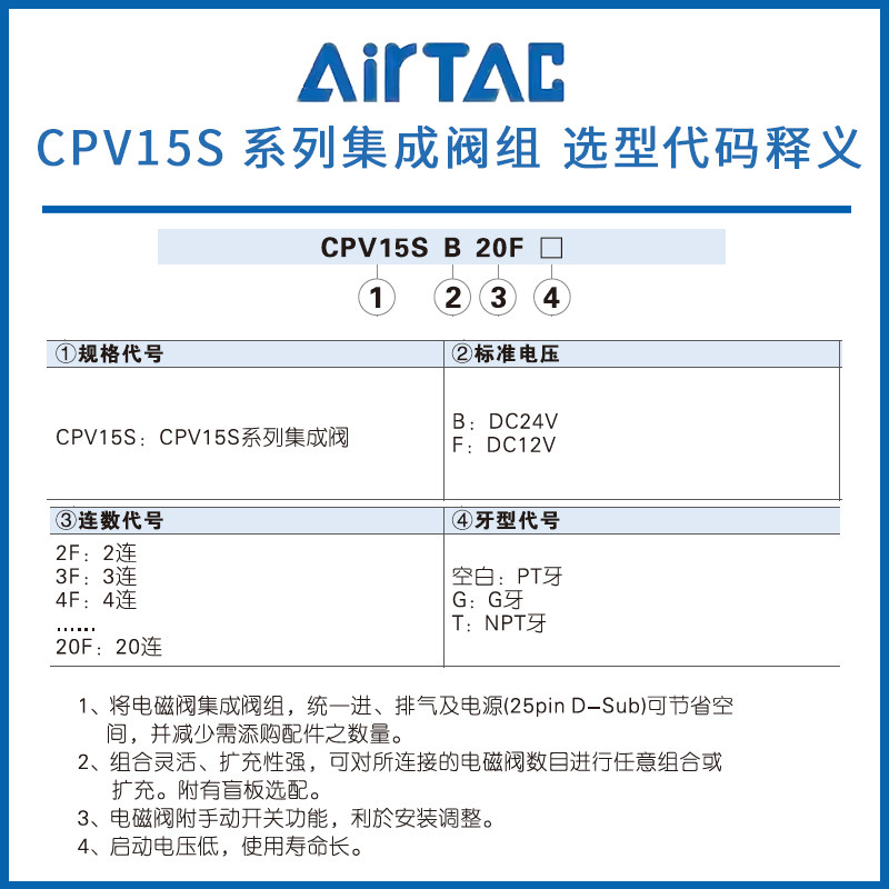 亚德客IO通讯总线模块控制微型电磁阀集成组合阀岛模块CPV15SB18F,淘宝优惠券,粉丝福利购,淘宝优惠卷